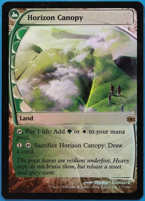Horizon Canopy FOIL Future Sight NM Land Rare MAGIC CARD (ID# 507966) ABUGames - Image 1 of 2