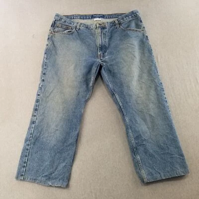 Pantalones de mezclilla Arizona para hombre talla 42X30 azul lavado rectos vintage cortos de algodón ver fotos Foto 1 de 4