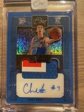 2022-23 Panini One and One Chet Holmgren Prime Rookie Jerseys RPA Auto /99