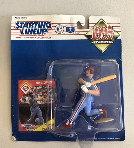 1995 Starting Lineup Mike Schmidt Philadelphia Phillies SLU Kenner Sports Figure Cover
