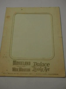Movieland Wachsfigurenkabinett & Palast der lebenden Kunst Souvenir Foto Halter - Bild 1 von 3