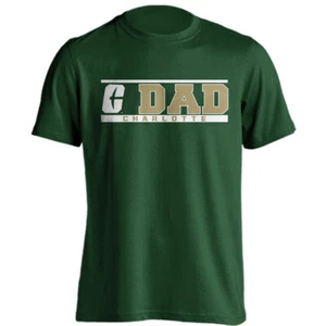 University of NC Charlotte Dad Tee Father Parent Tee Short Sleeve T-Shirt - Picture 1 of 13