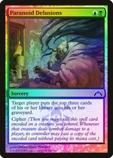 Paranoid Delusions FOIL Gatecrash NM Blue Black Common MAGIC MTG CARD ABUGames