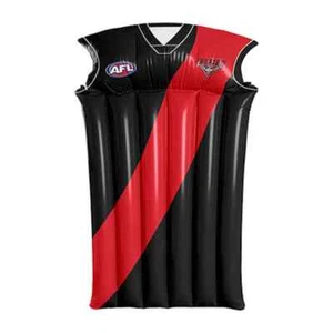AFL Inflatable Lilo Pool Air Mat Lounge - Essendon Bombers - Picture 1 of 2