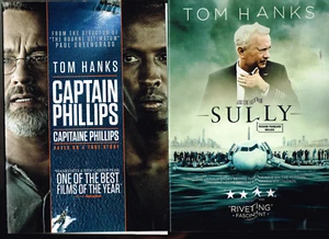 Sully + Captain Phillips, Starring Tom Hanks, 2 DVDs - Picture 1 of 3