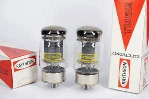 PAIR Ck6528/6528 RAYTHEON NOS Tube Röhre Valve 진공관 真空管 Valvola 电子管 Lampe Valvula - Picture 1 of 3