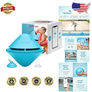 Compact Floating Pool Alarm with Bluetooth Control - No Notifications Required - Picture 1 of 6