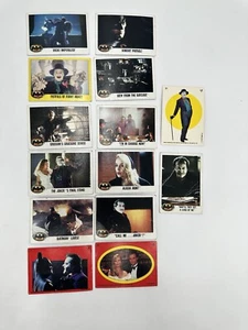 Vintage 1989 Batman Movie Trading Card Lot, gebraucht - Bild 1 von 11