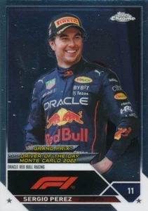 SERGIO PEREZ #172 2023 Topps Chrome F1 Formula 1 RED BULL ORACLE - Picture 1 of 2