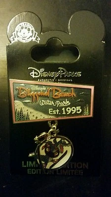 Letrero de playa de Blizzard de Disney - Prendedor Ice Gator Dangle LE 750 Disney Foto 1 de 2