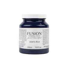 Fusion Mineral Paint Liberty Blue All in One 500 ml  16.9 fl Oz Matte