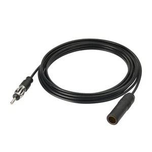 Car Radio Antenna Extension Cable 2m DIN Connector for CD Media Receiver Player - Foto 1 di 4