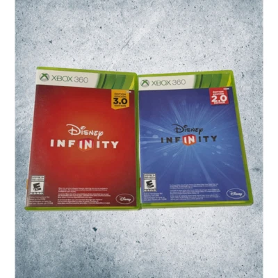 Xbox 360 Video Game Lot Pair Disney Infinity 2.0 and 3.0 discs Marvel Star Wars - Image 1 of 4