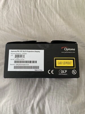 Optoma Pico PK101 Mini Pocket Portable Projector LDPKGZG - Not Tested - Image 1 of 4