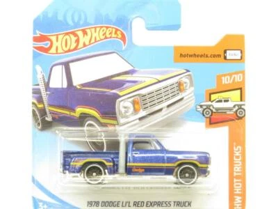 Hot Wheels 1978 Dodge Piccolo Rosso Express Camion Scheda 1 64 Scala Sealed New - Immagine 1 di 2