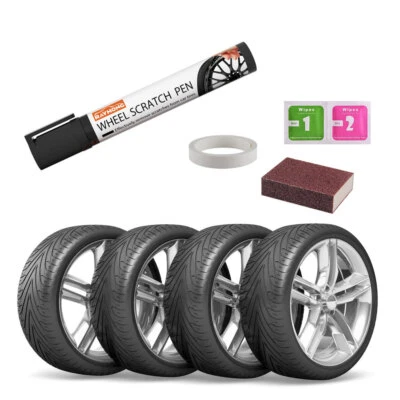 Car Parts Wheel Rim Scratch Repair Pencil Touch Up Paint Tool Kit Accessories - Image 1 of 4