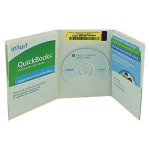 Intuit Quickbooks Financial Software Mac 2010 CD Intel Mac OS 10.6 10.5 - Picture 1 of 1