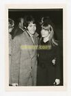 1967 Original Photo 5"x7" VTG BEATLES Paul McCartney & Jane Asher Stamped 1974