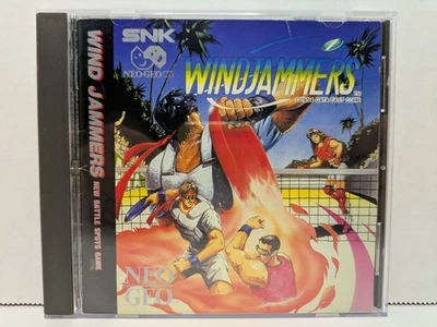 Windjammers (Neo Geo CD, NGCD, 1996) Complete English USA Version - Image 1 of 4