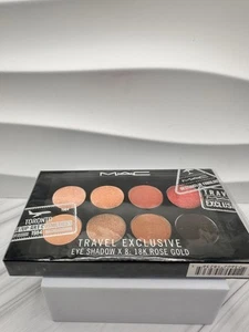 MAC Travel Exclusive Eyeshadow Palette (x8 Eye shadow) ~ 18K Rose Gold SEALED - Picture 1 of 4