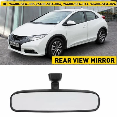 HD Interior Rear View Mirror For Honda Accord Civic CR-V Odyssey Fit 2004-2017 - Image 1 of 4