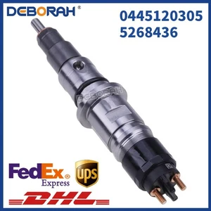Common Rail Diesel Fuel Injector 0445120305 5268436 for CUMMINS/KOMATSU - Picture 1 of 6
