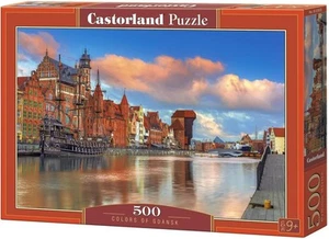 Castorland Jigsaw Puzzle 500 Pieces 9+ Ages Colors of Gdansk - Picture 1 of 2