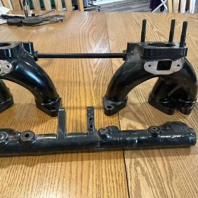 E46 SU Hitachi Carburetor Intake Manifold Datsun 240z 260z Powdercoated Foto 1 de 4