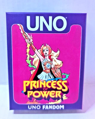 Mattel UNO She-Ra Princess of Power Fandom MOTU Card Game Deck Brand NEW! - Image 1 of 4