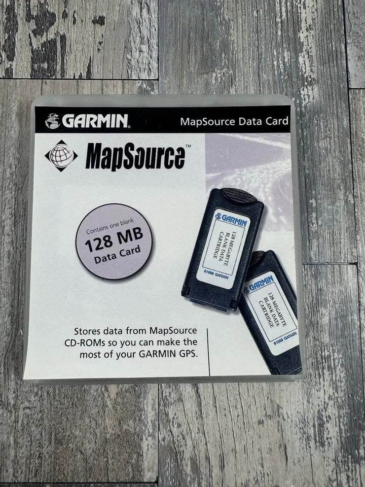 Garmin 128 MB Megabyte Blank Data Card 010-10226-03  - Image 1 of 3