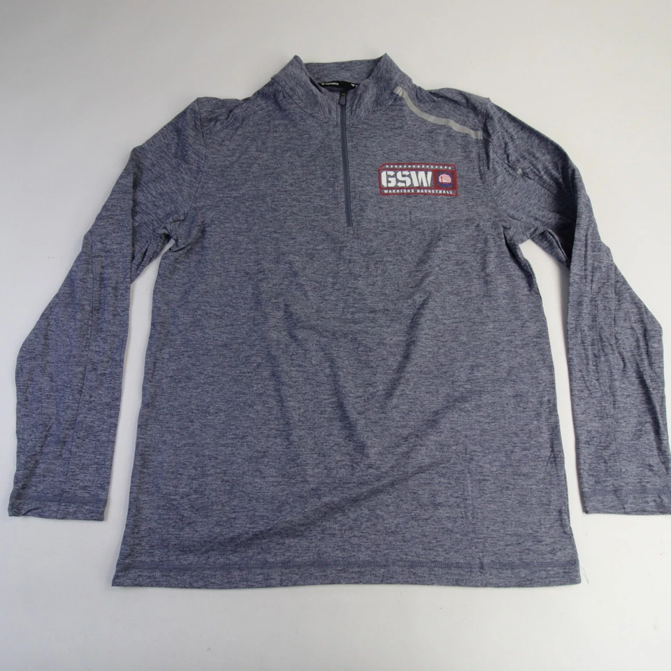 Golden State Warriors Fanatics Pullover Men's Gray/Heather New - Image 1 of 1