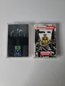 QUEENSRYCHE OPERATION MINDCRIME EMPIRE ALBUMS MUSIC CASSETTES rock metal 80s 90s - Picture 1 of 4