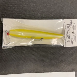 Vintage Fish On 8 “Pencil Popper” 2-1/2oz  -Surf Lure- Striper Plug  Custom - Picture 1 of 5