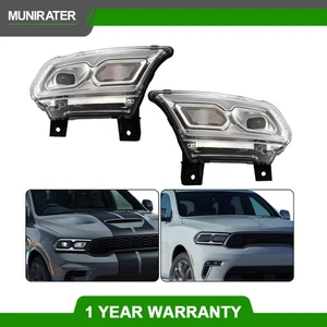 Right+Left Side Headlight Assembly For Dodge Durango 2021 2022 2023 Headlamp LED - Bild 1 von 12