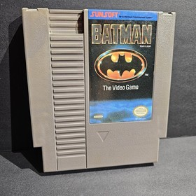 Batman: The Video Game (Nintendo NES, 1990) CART ONLY - PINS CLEANED - TESTED