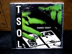Change Today? w/ Bonus Tracks by T.S.O.L. CD 1999 Restless Records VG RARE - Picture 1 of 8