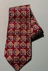 Men’s Sheaf & Caber Tie 100% Silk Italian Fabric - Picture 1 of 6