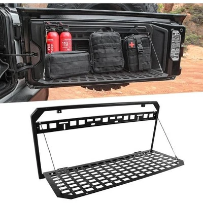 Tailgate Table Rear Cargo Shelf For Jeep Wrangler JK JKU & JL JLU Accessories - Image 1 of 4