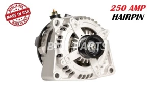 250 AMP 8247N Alternator Hairpin High Output Chevy Cadillac GMC Performance USA - Picture 1 of 2