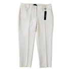 Pantalon femme Talbot's neuf taille 14P Petites blanc Hampshire PDSF 99 $ (A4)