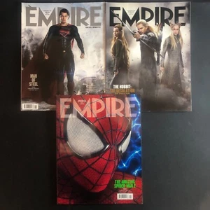 3 x Empire 2013 Collectors Cover Magazines inc Comic-Con Movie Reviews Bundle - Picture 1 of 13