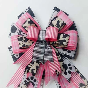 Arco corona perro rosa - Imagen 1 de 2