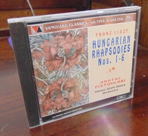LISZT - Hungarian Rhapsodies - FISTOULARI / Vanguard Ultra Analog SVC75 / NM - Picture 1 of 3