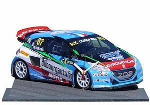 MODEL CARS, DUBOURG, Rallycross Barcelona 2017, PEUGEOT 208 with Clock 01 - Picture 1 of 1