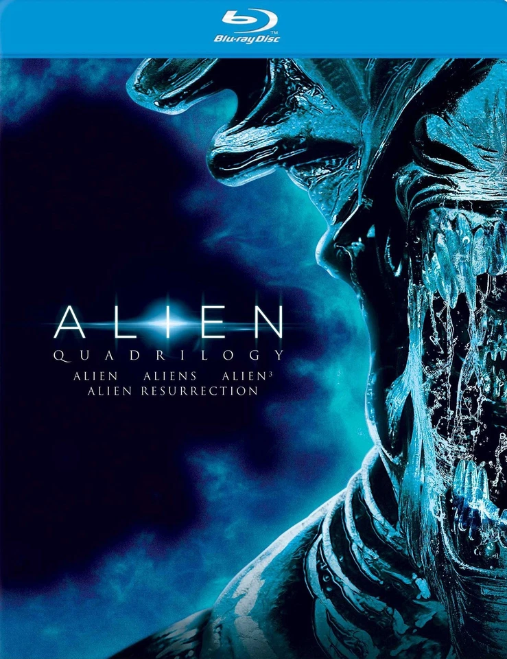 Alien Quadrilogy: Alien/Aliens/Alien3/Alien Resurrection (Blu-ray, 2014 Region A - Image 1 of 1