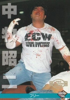 Shoji Nakamaki 1996 BBM Pro Wrestling #218 Foto 1 de 2