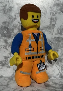 Lego Movie 2 - Emmet Brickowski - 13 Zoll groß offizielles orangefarbenes Plüschtier Puppe 2018 - Bild 1 von 24