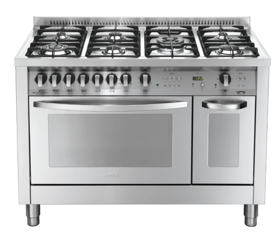 LOFRA PD126GV+E/2CI CUCINA INOX 120X60 FORNO GAS VENTILATO 5 FUOCHI EASY CLEAN - Immagine 1 di 1