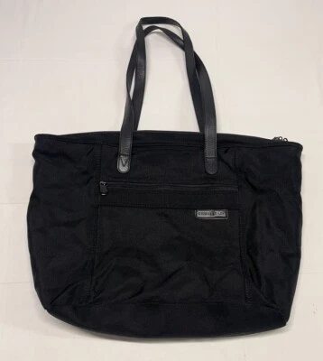 Briggs & Riley Baseline Underseat Duffle Bag Nylon Black Weekender Medium - Image 1 of 4