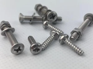 Vespa Px LML Indicator fixing Stainless Screw Nut Bolt & Washer Set 20 pc - Picture 1 of 1